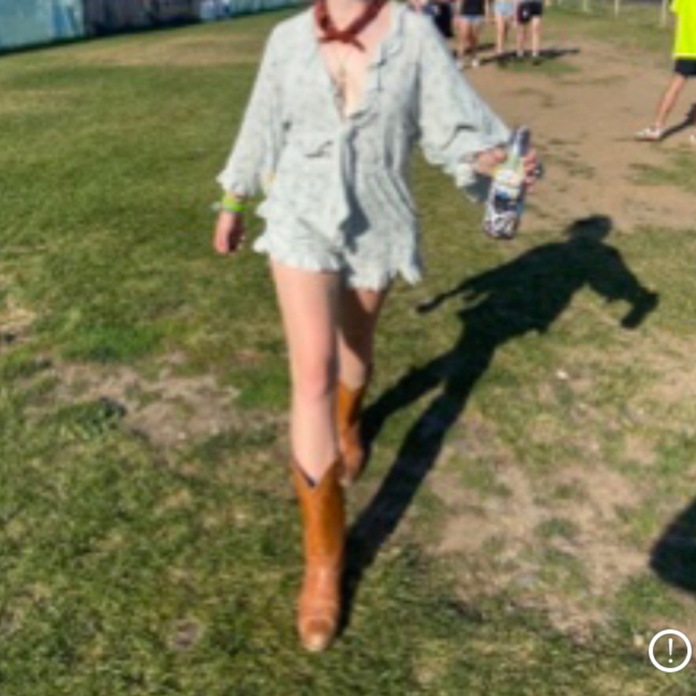 Blue romper